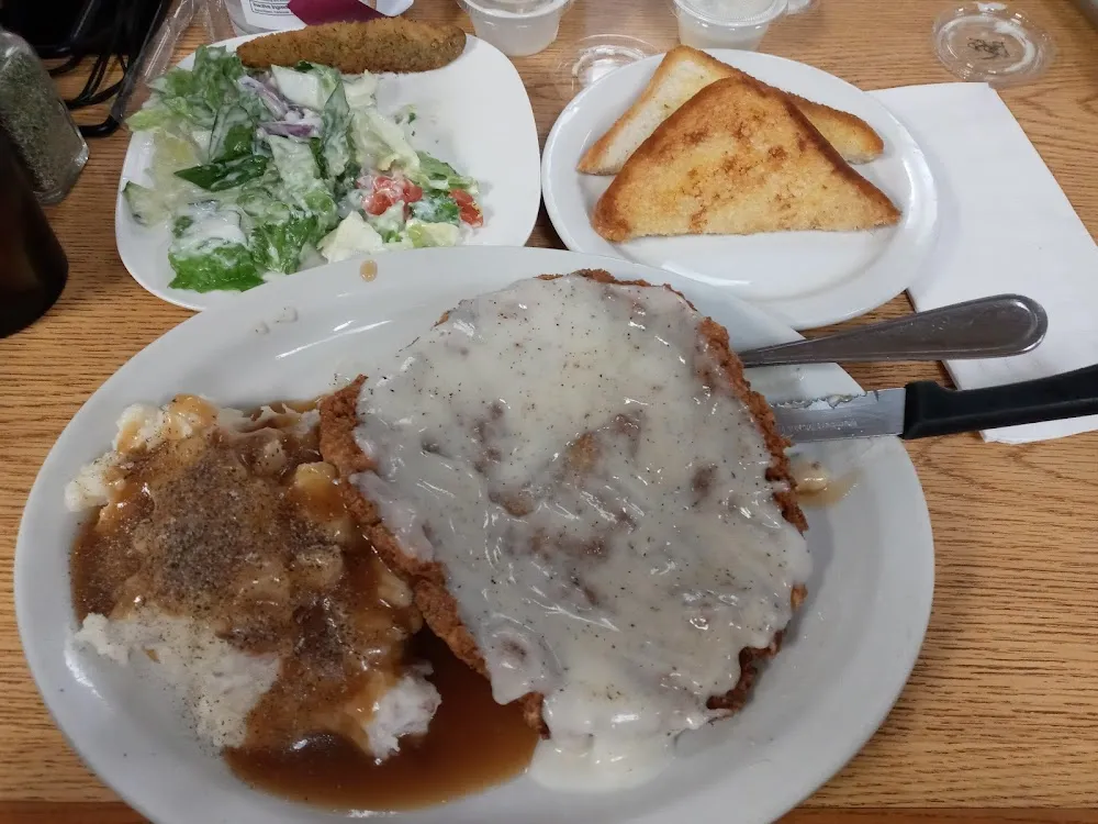 Chicken Fried Steak Mashed Potatoes Gravy