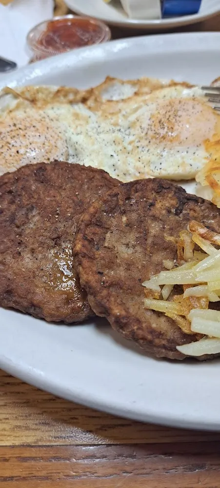 Eggs and Sausage Plate